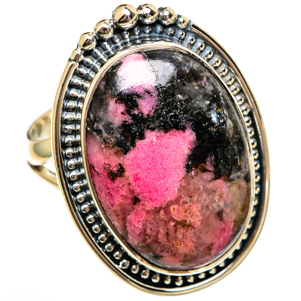 Rhodonite Rings handcrafted by Anasilvercos - RING106496 - Photo 2