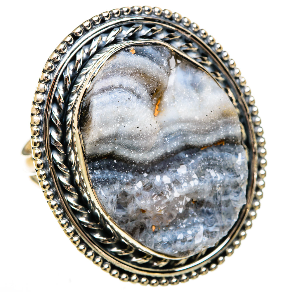 Desert Druzy Rings handcrafted by Anasilvercos - RING106504 - Photo 2