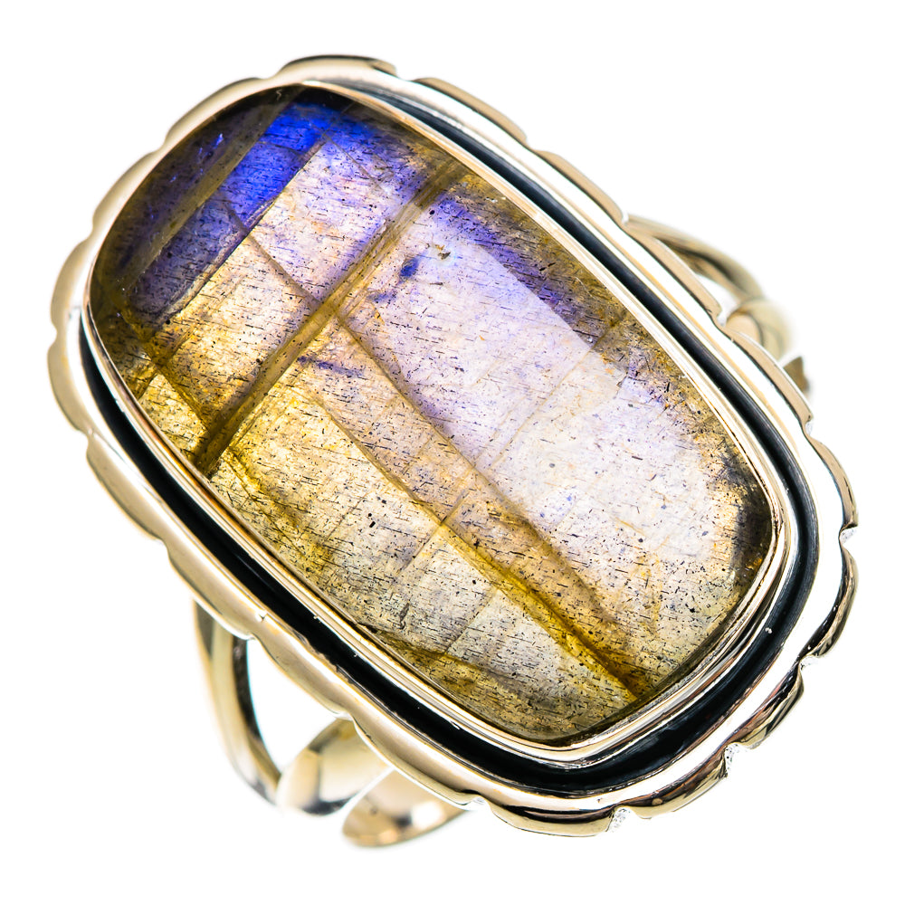 Labradorite Rings handcrafted by Anasilvercos - RING106530 - Photo 2