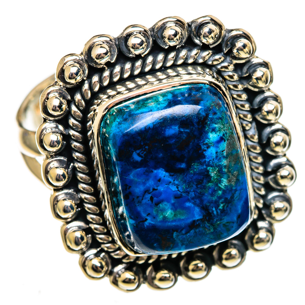 Shattuckite Rings handcrafted by Anasilvercos - RING106536 - Photo 2