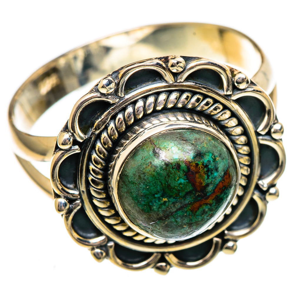 Chrysocolla Rings handcrafted by Anasilvercos - RING106540 - Photo 2