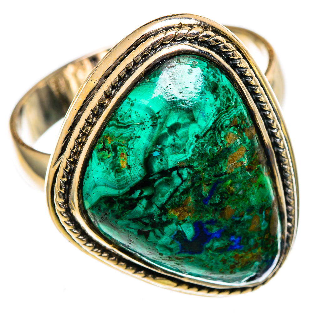 Chrysocolla Rings handcrafted by Anasilvercos - RING106542 - Photo 2