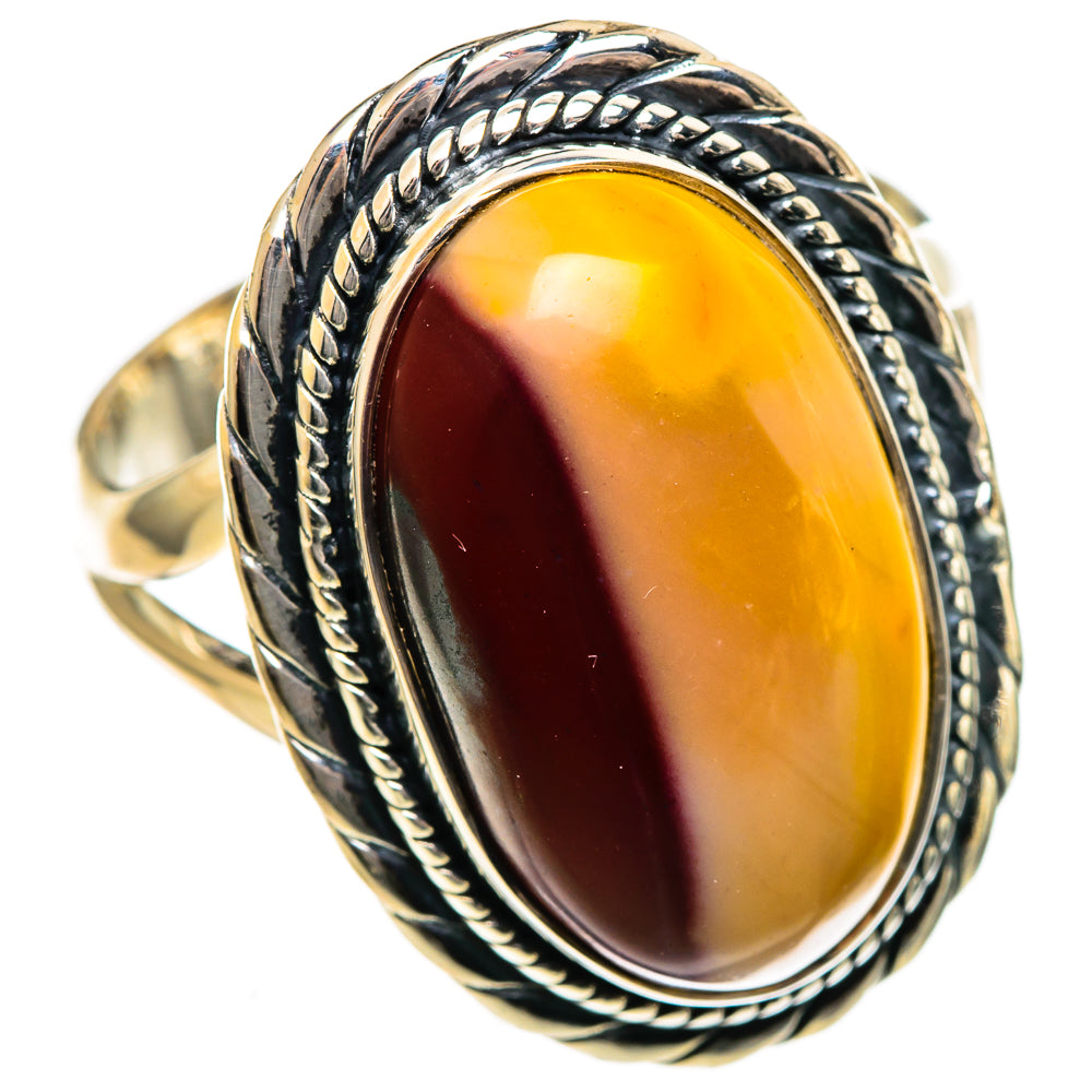 Mookaite Rings handcrafted by Anasilvercos - RING106547 - Photo 2