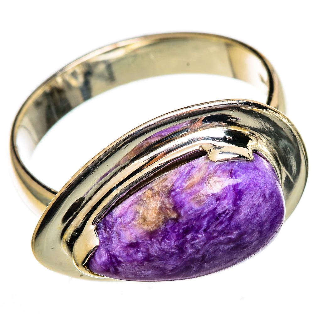 Charoite Rings handcrafted by Anasilvercos - RING106555 - Photo 2