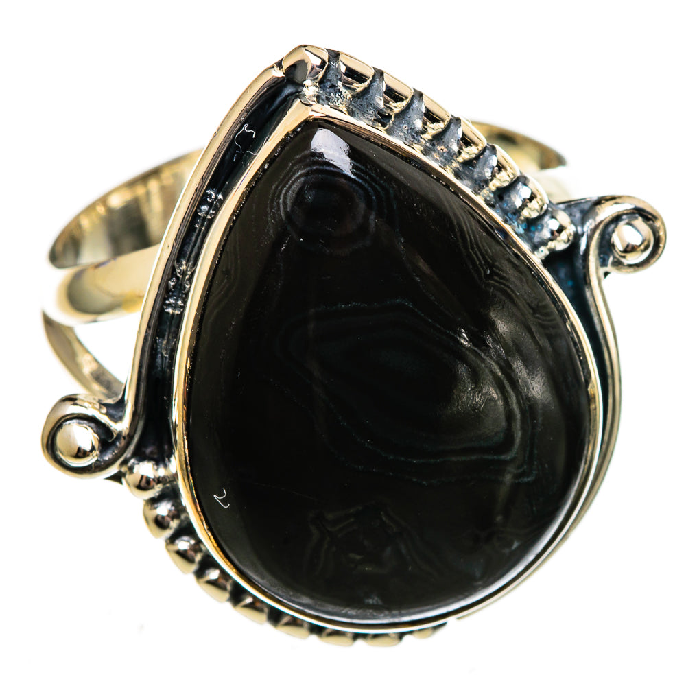 Psilomelane Rings handcrafted by Anasilvercos - RING106560 - Photo 2