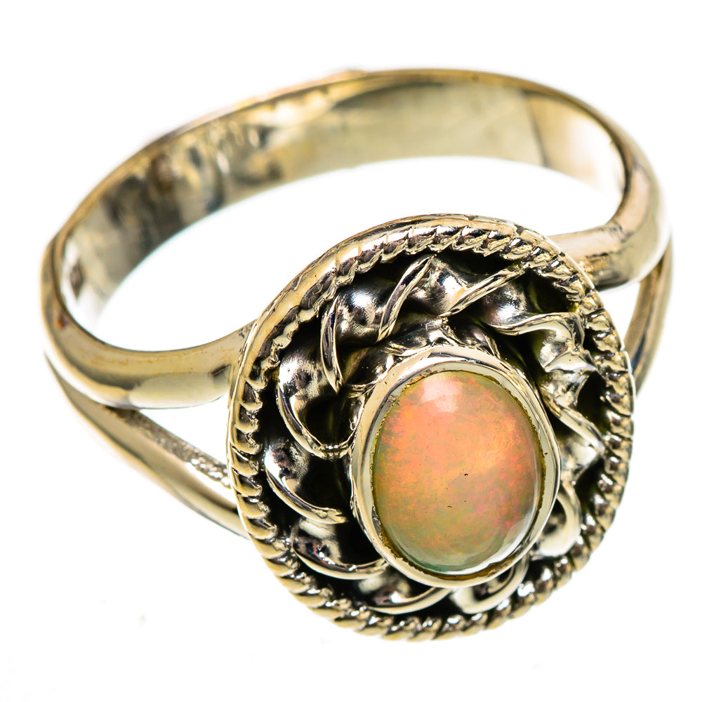 Ethiopian Opal Rings handcrafted by Anasilvercos - RING106563 - Photo 2