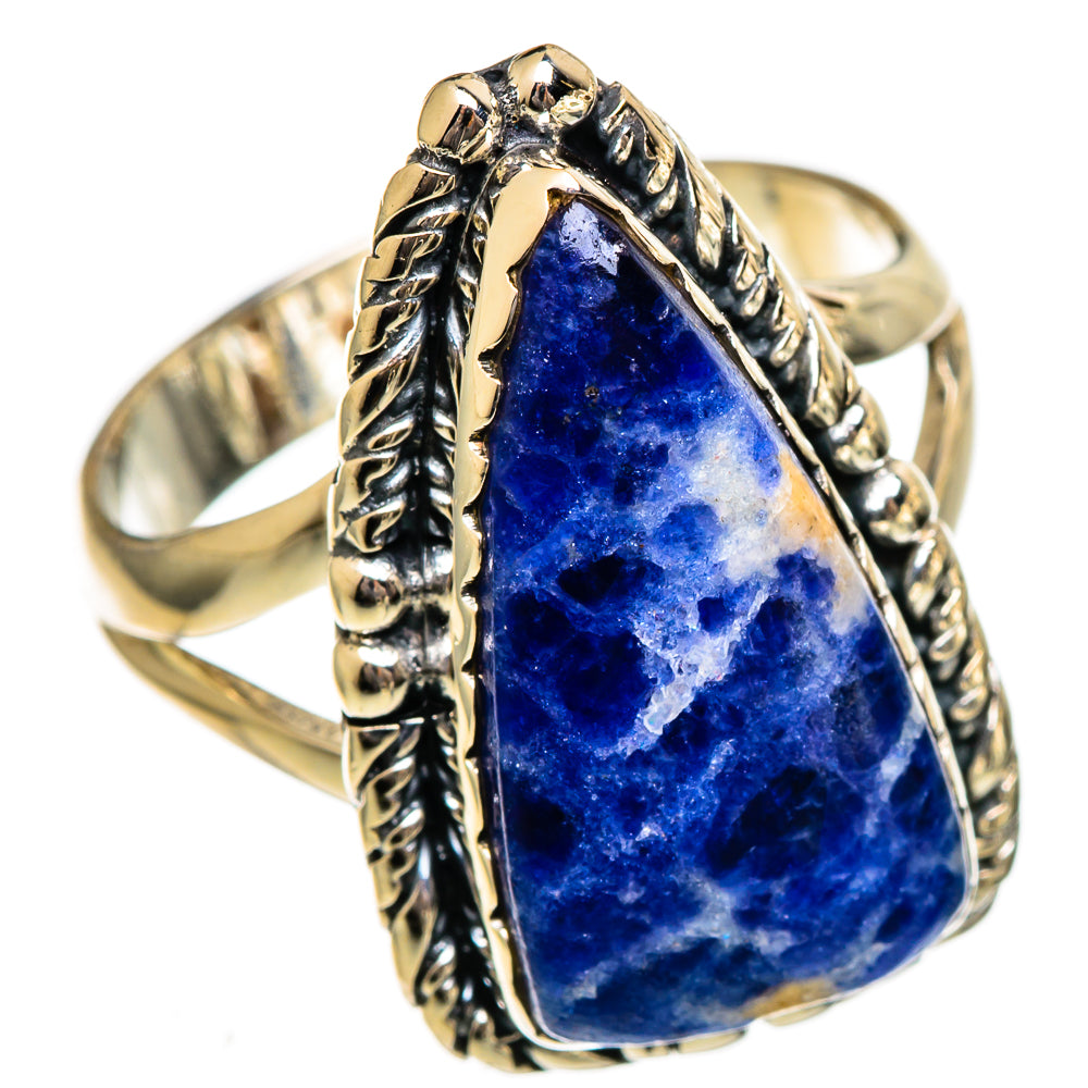 Sodalite Rings handcrafted by Anasilvercos - RING106573 - Photo 2