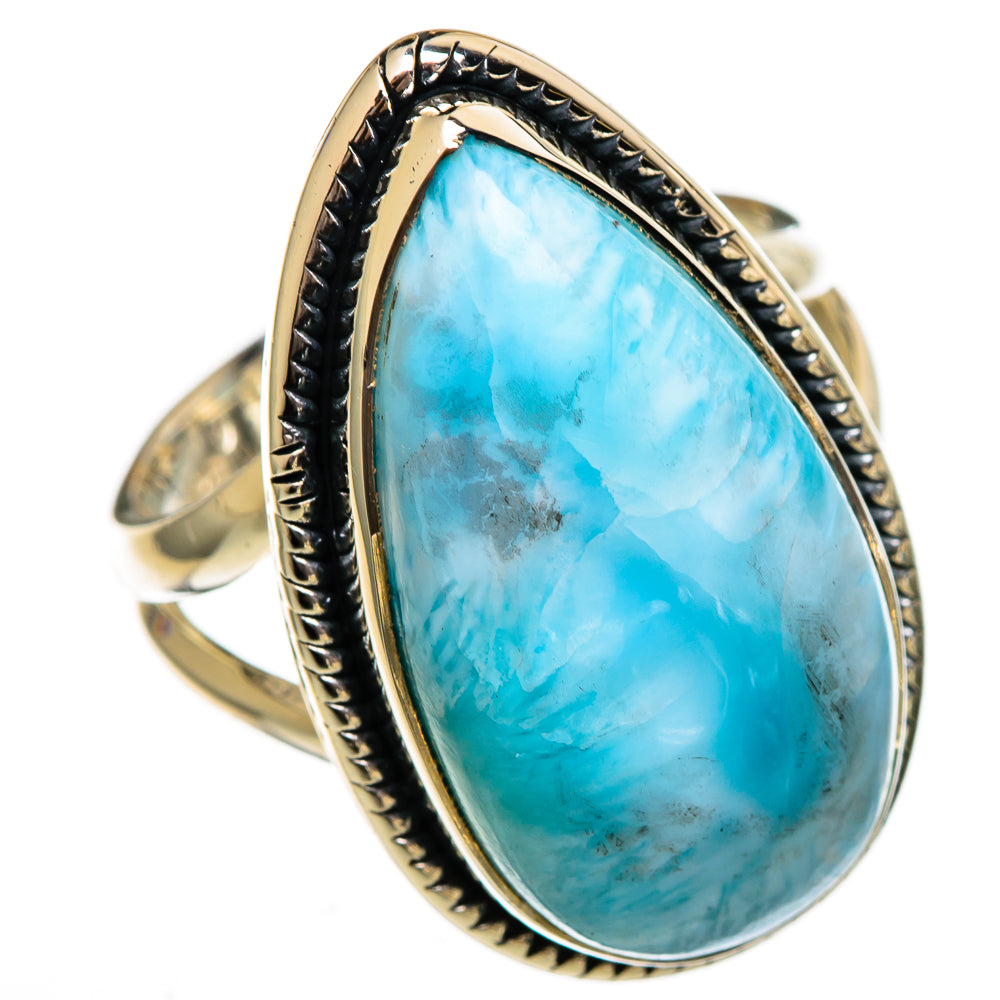 Larimar Rings handcrafted by Anasilvercos - RING106576 - Photo 2