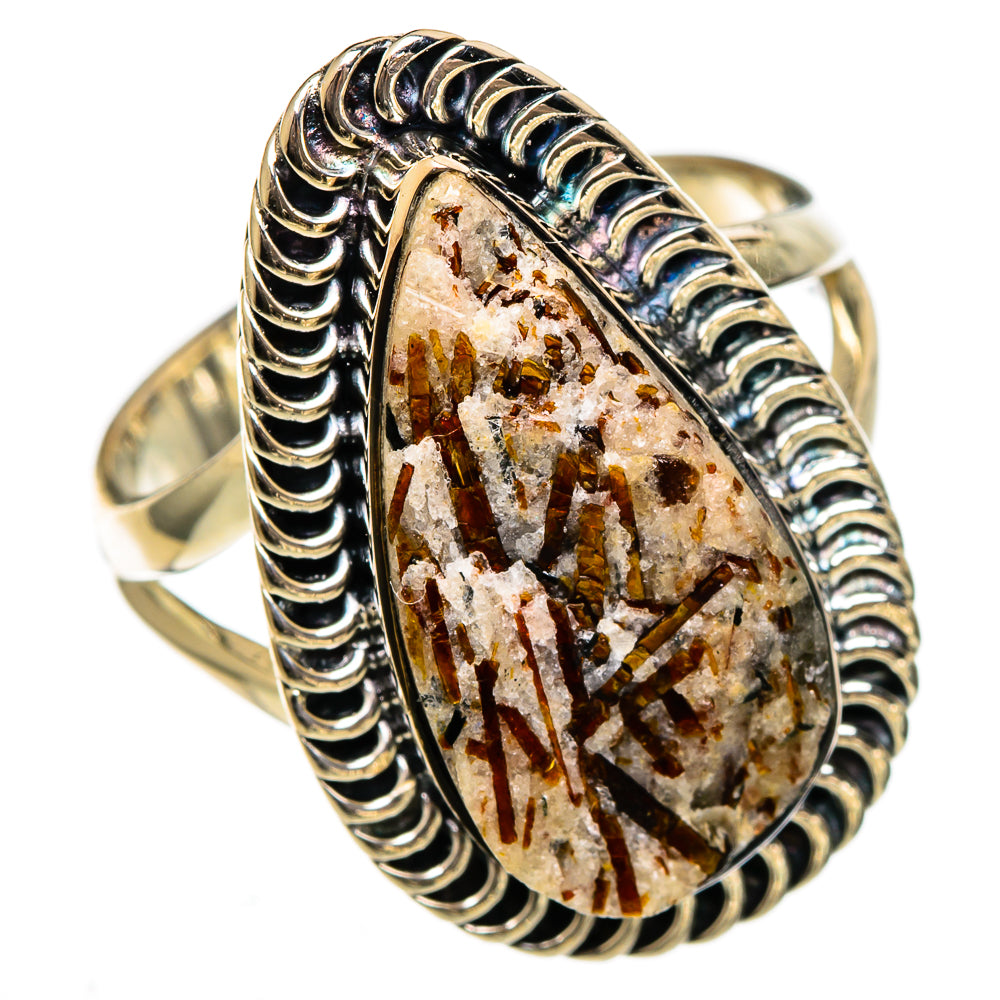 Astrophyllite Rings handcrafted by Anasilvercos - RING106585 - Photo 2