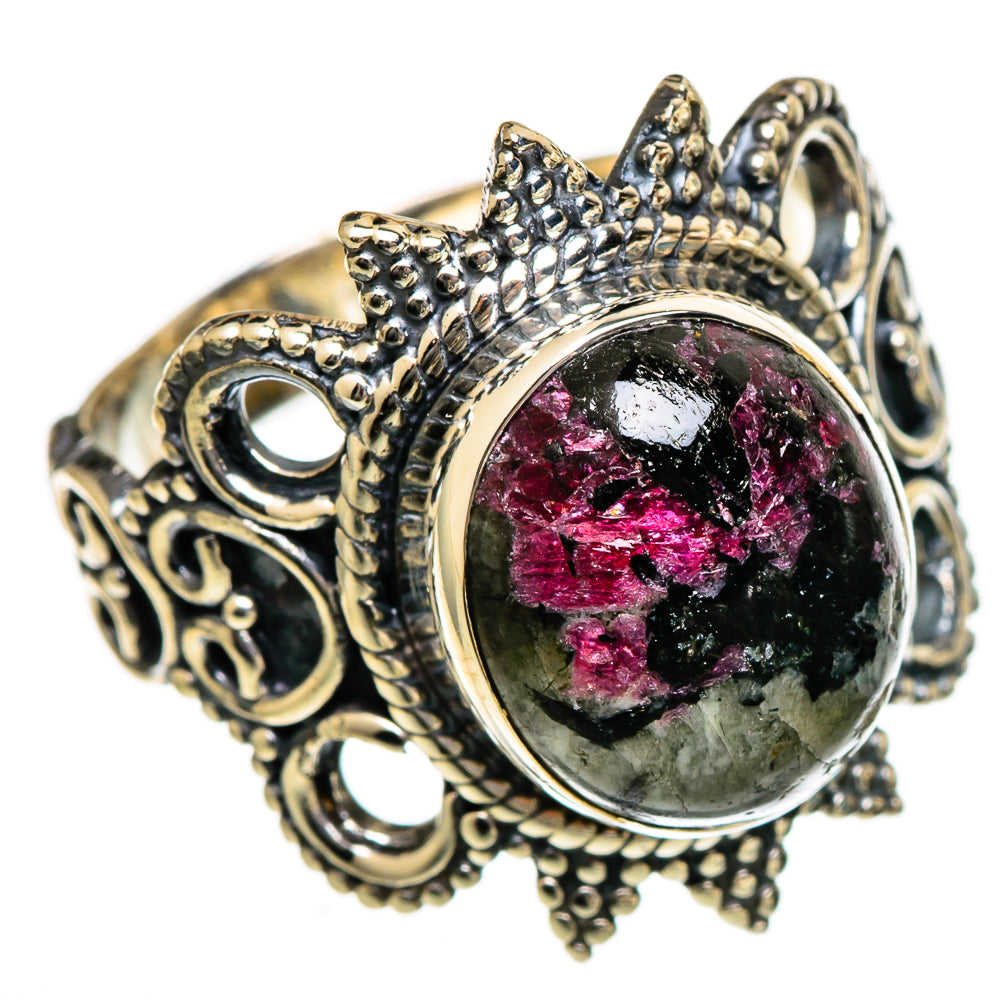 Russian Eudialyte Rings handcrafted by Anasilvercos - RING106593 - Photo 2