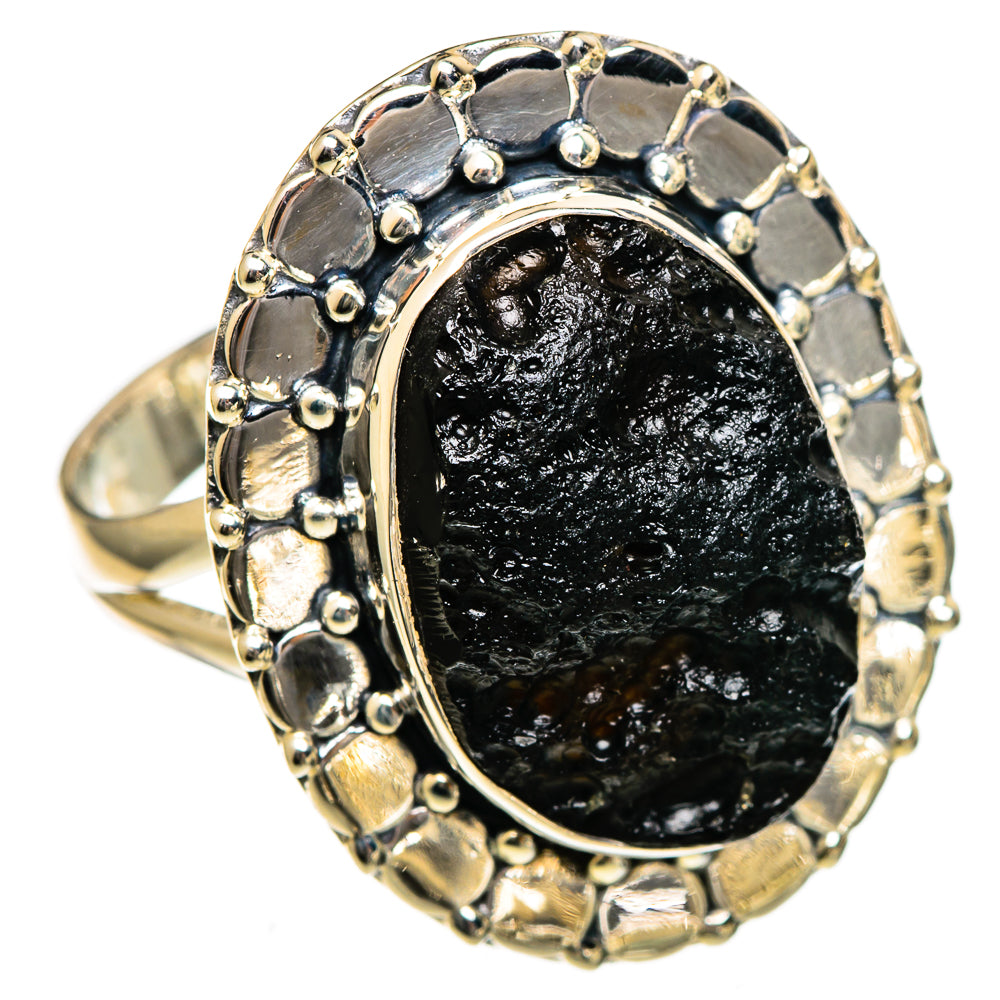 Tektite Rings handcrafted by Anasilvercos - RING106599 - Photo 2