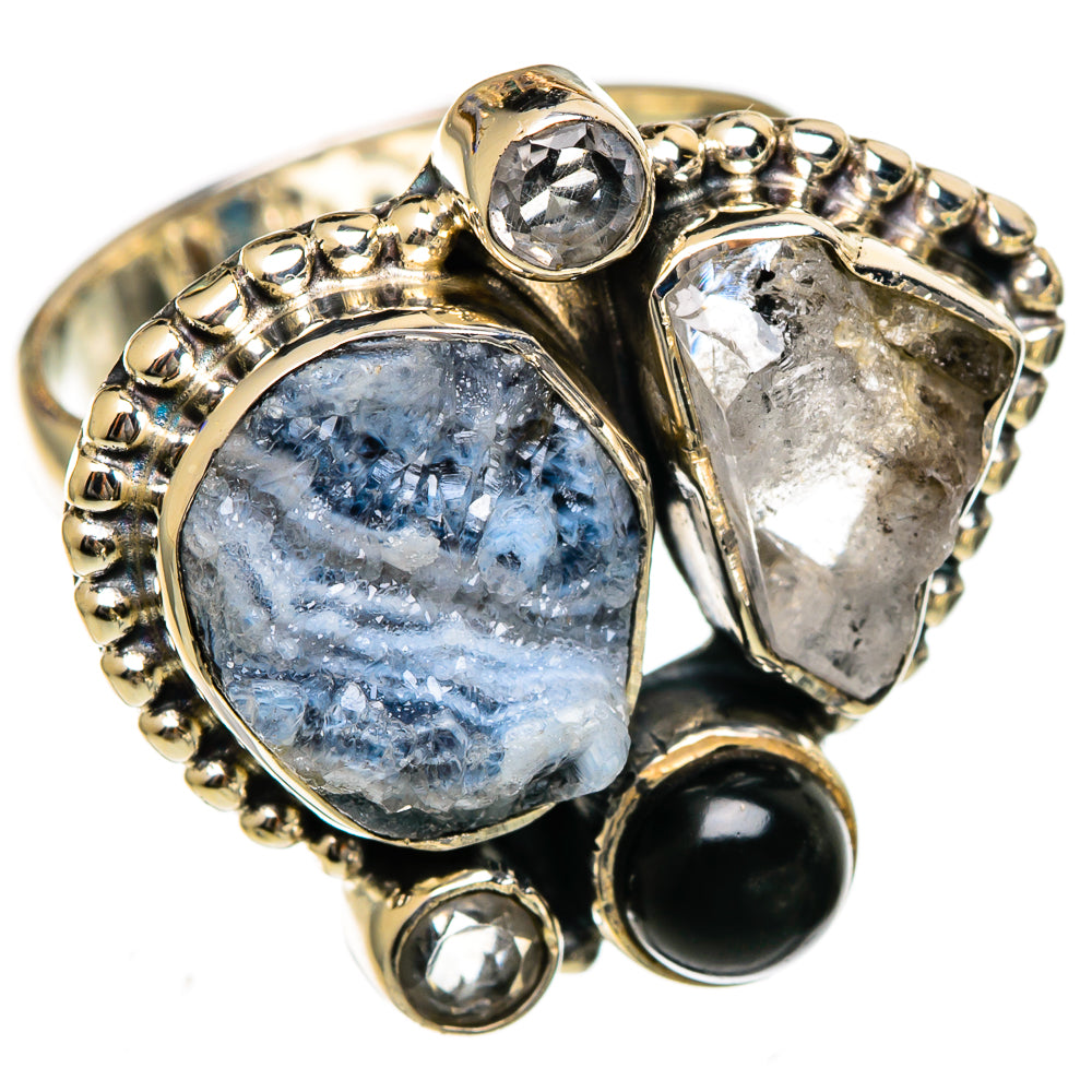 Desert Druzy Rings handcrafted by Anasilvercos - RING106605 - Photo 2