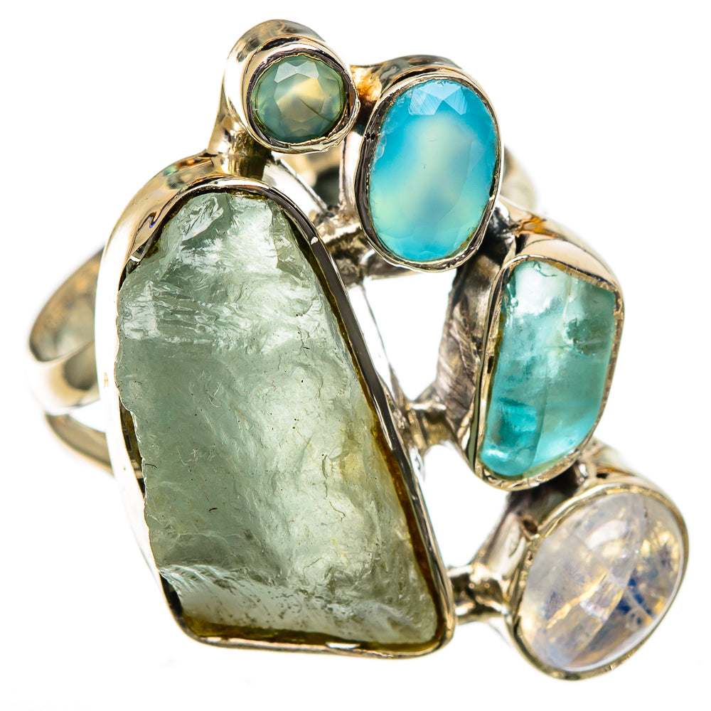 Aquamarine Rings handcrafted by Anasilvercos - RING106612 - Photo 2
