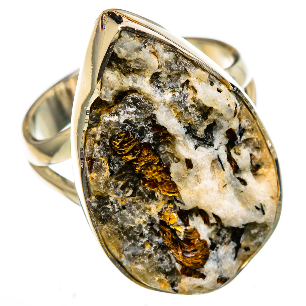 Astrophyllite Rings handcrafted by Anasilvercos - RING106624 - Photo 2
