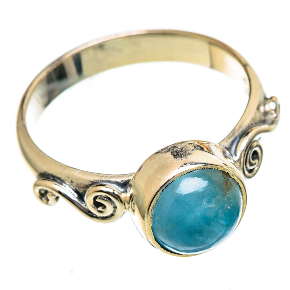 Aquamarine Rings handcrafted by Anasilvercos - RING106643 - Photo 2