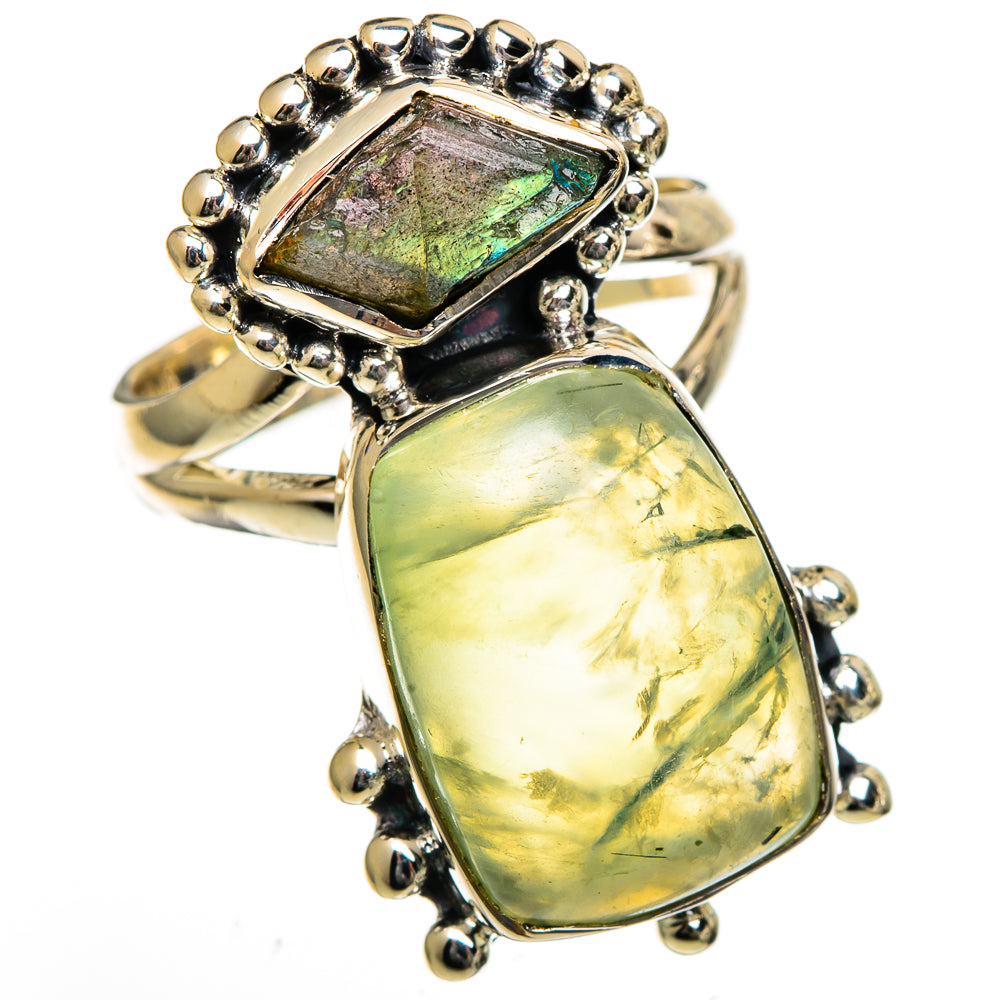 Prehnite Rings handcrafted by Anasilvercos - RING106651 - Photo 2