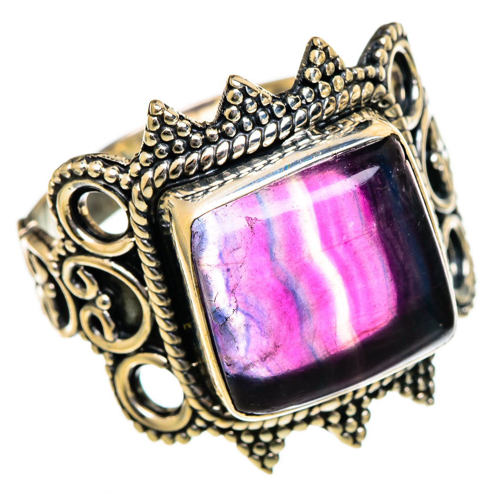 Fluorite Rings handcrafted by Anasilvercos - RING106660 - Photo 2