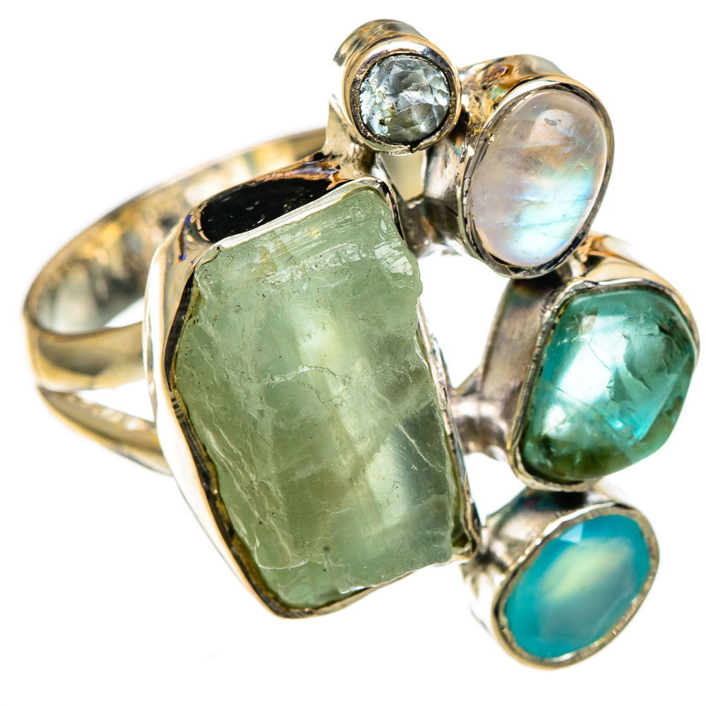 Prehnite Rings handcrafted by Anasilvercos - RING106673 - Photo 2