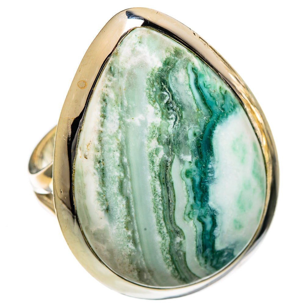 Ocean Jasper Rings handcrafted by Anasilvercos - RING106744 - Photo 2