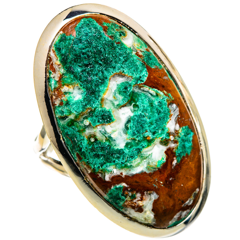 Chrysocolla Rings handcrafted by Anasilvercos - RING106747 - Photo 2