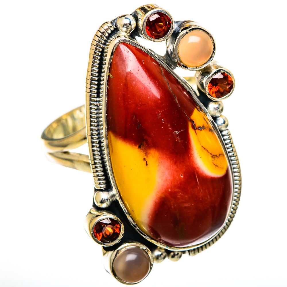 Mookaite Rings handcrafted by Anasilvercos - RING106755 - Photo 2