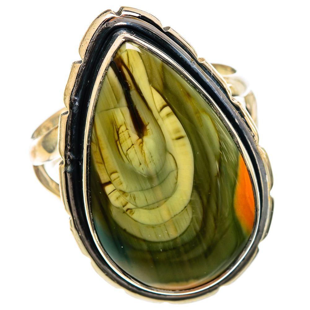 Willow Creek Jasper Rings handcrafted by Anasilvercos - RING106789 - Photo 2