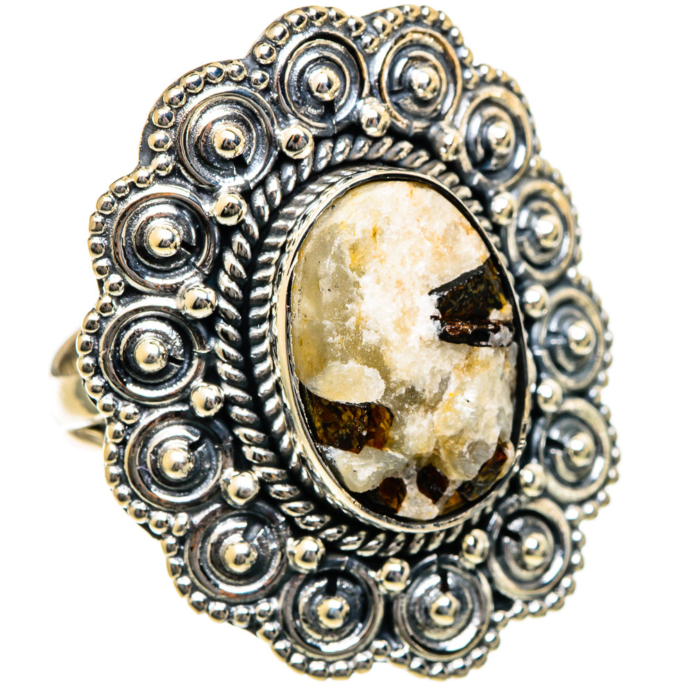 Astrophyllite Rings handcrafted by Anasilvercos - RING106798 - Photo 2