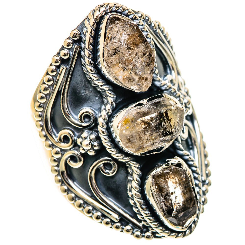 Herkimer Diamond Rings handcrafted by Anasilvercos - RING106813 - Photo 2