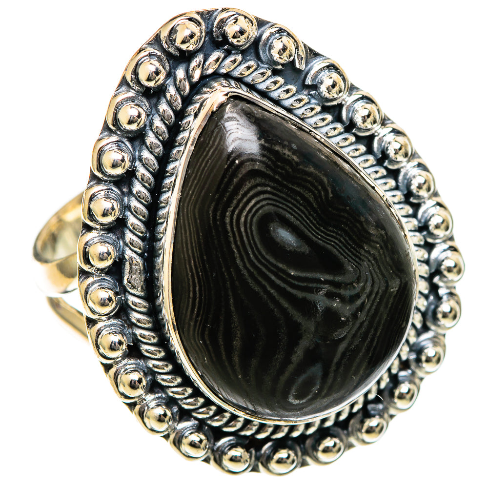 Psilomelane Rings handcrafted by Anasilvercos - RING106816 - Photo 2