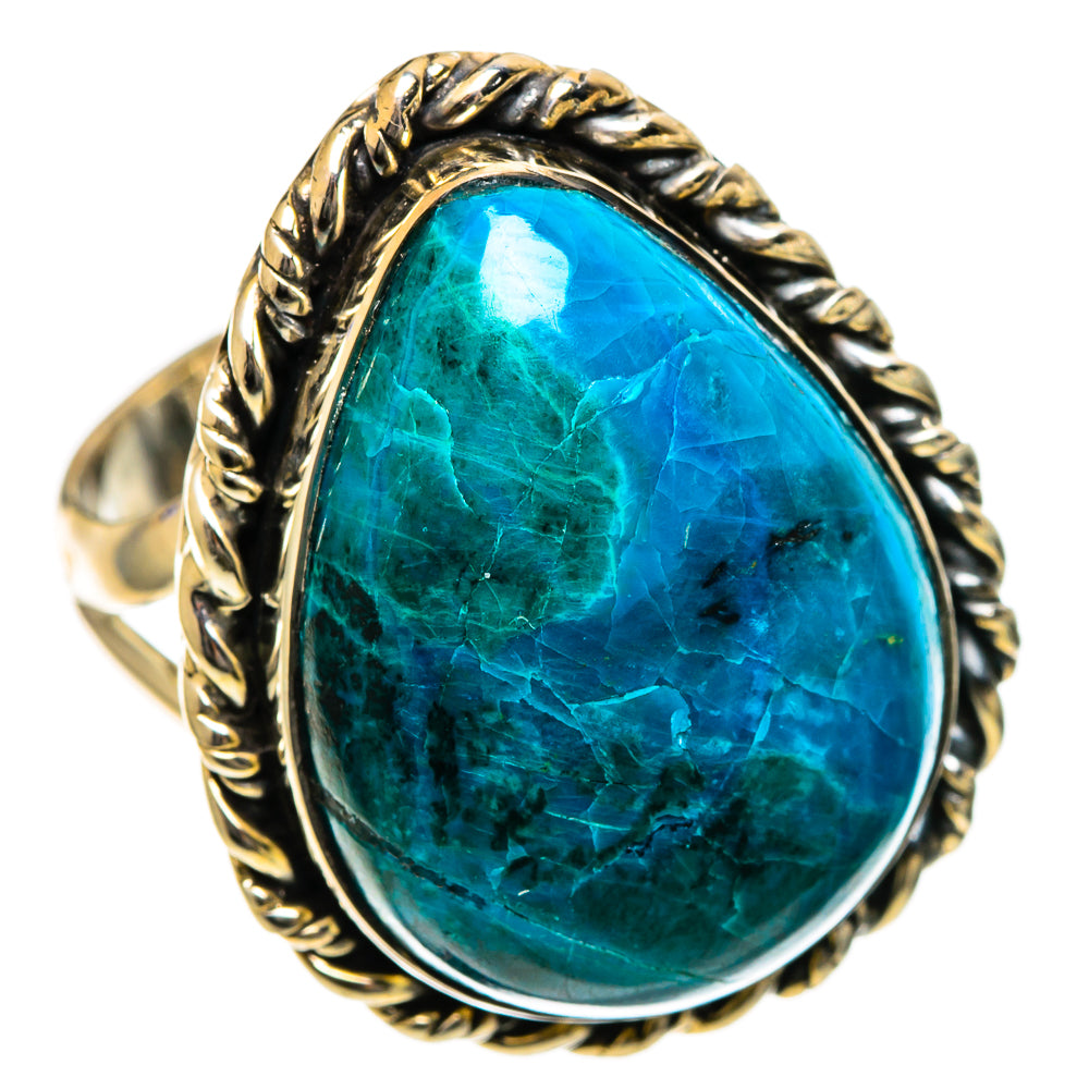 Chrysocolla Rings handcrafted by Anasilvercos - RING106821 - Photo 2