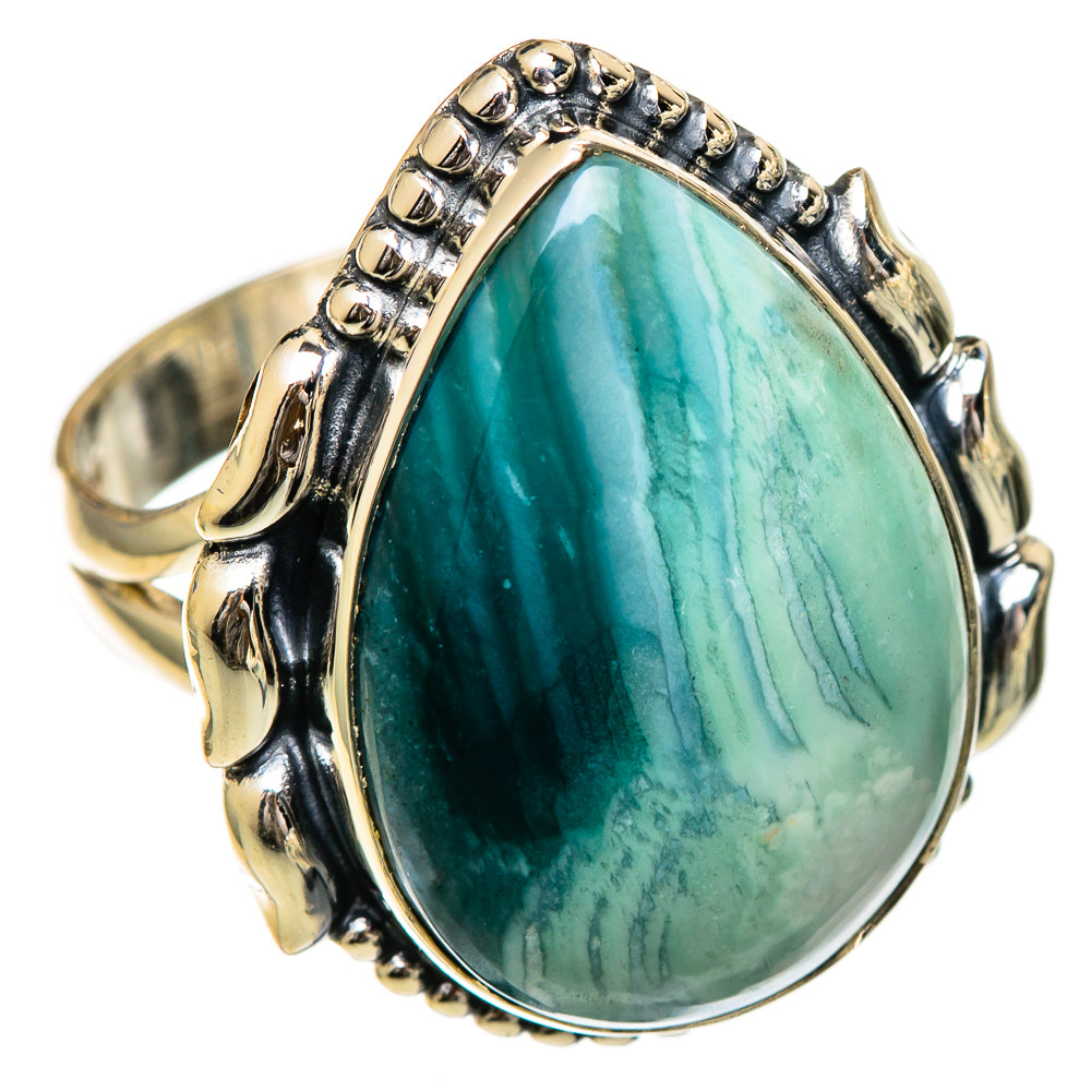 Ocean Jasper Rings handcrafted by Anasilvercos - RING106880 - Photo 2