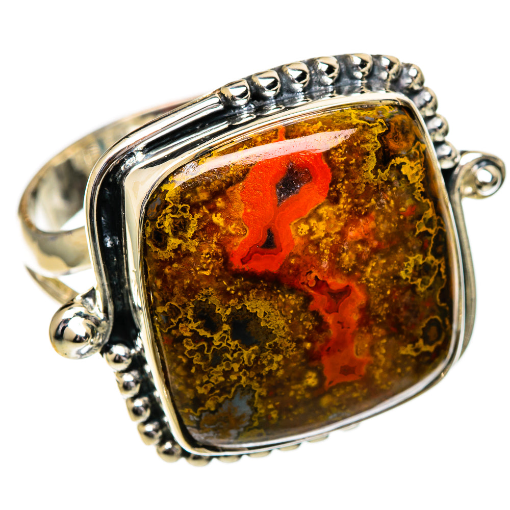 Moroccan Agate Rings handcrafted by Anasilvercos - RING106886 - Photo 2