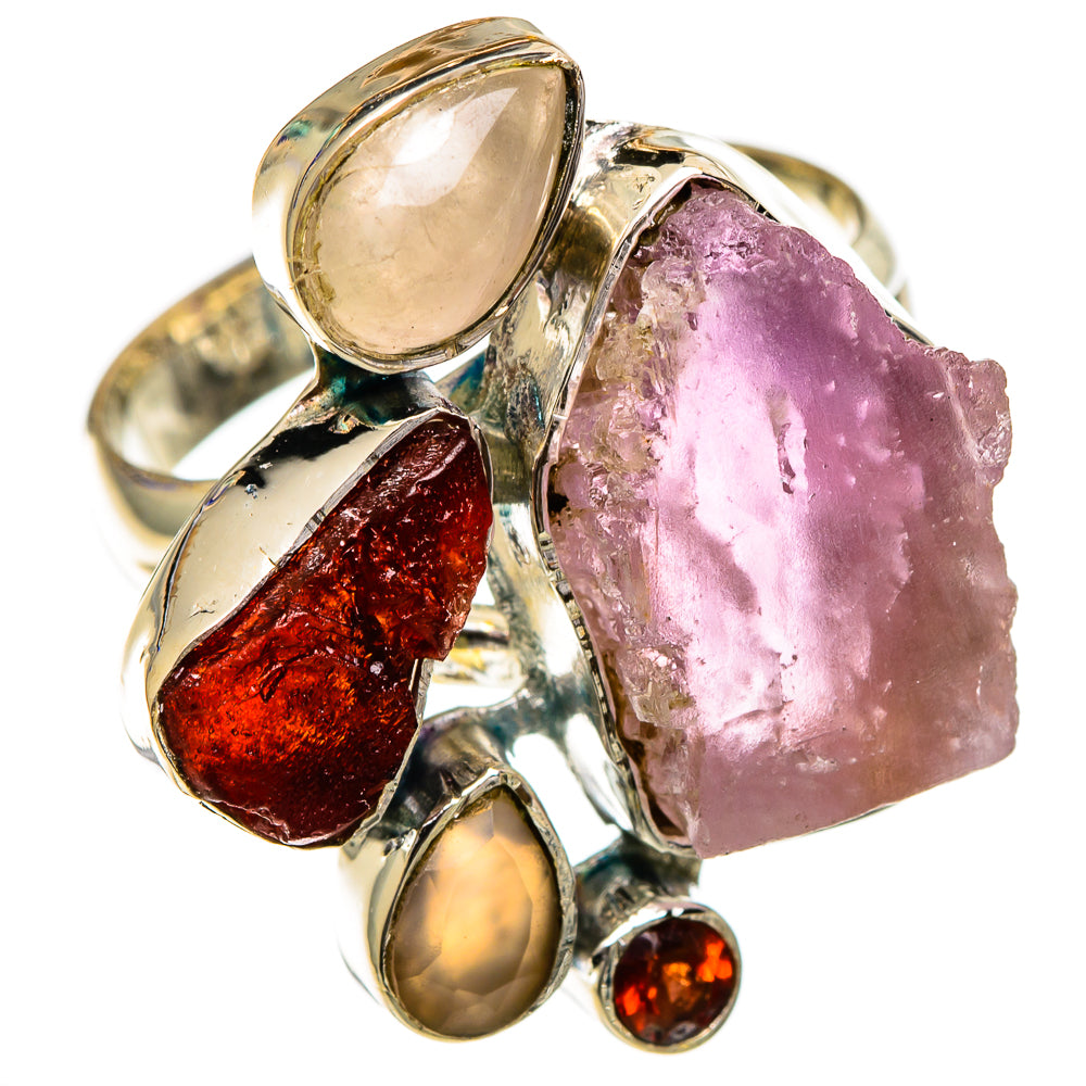 Rose Quartz Rings handcrafted by Anasilvercos - RING106890 - Photo 2