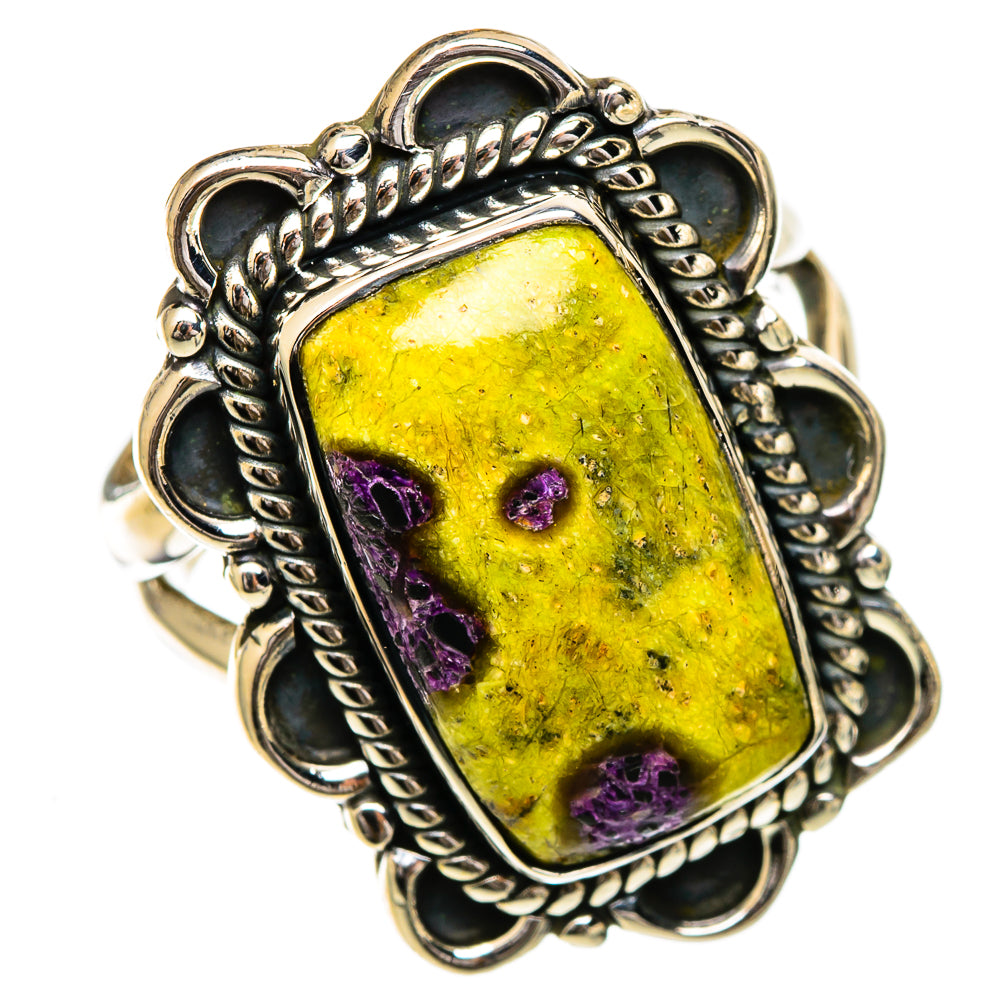 Turritella Agate Rings handcrafted by Anasilvercos - RING106908 - Photo 2