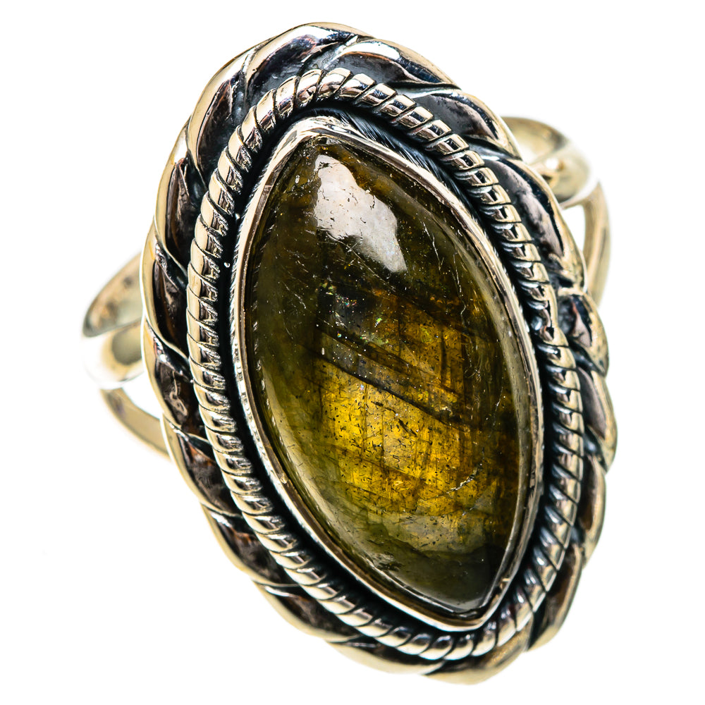 Labradorite Rings handcrafted by Anasilvercos - RING106916 - Photo 2