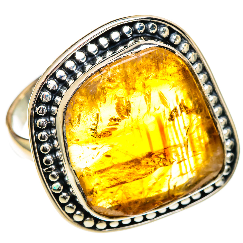 Citrine Rings handcrafted by Anasilvercos - RING106930 - Photo 2
