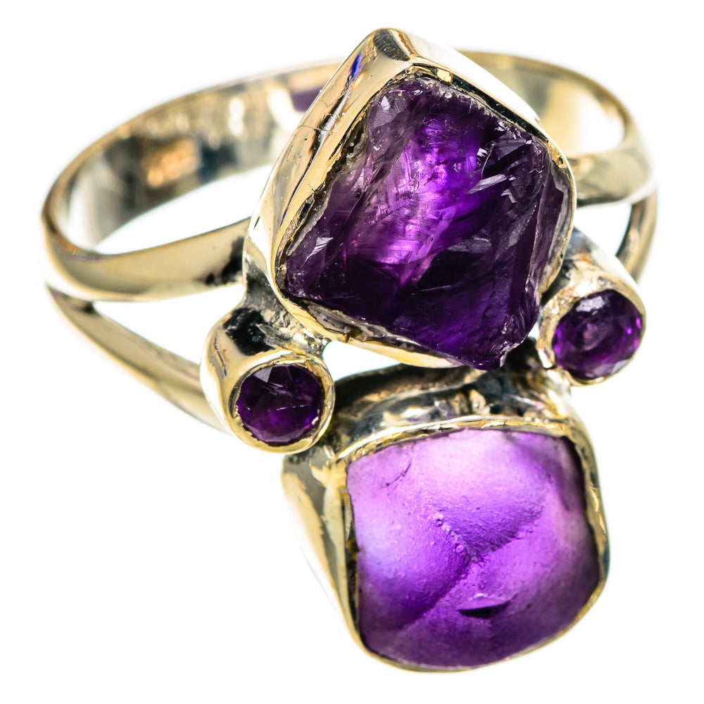 Amethyst Rings handcrafted by Anasilvercos - RING106934 - Photo 2