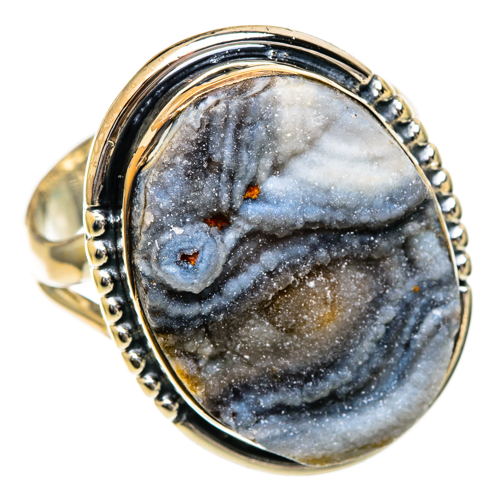 Desert Druzy Rings handcrafted by Anasilvercos - RING106945 - Photo 2
