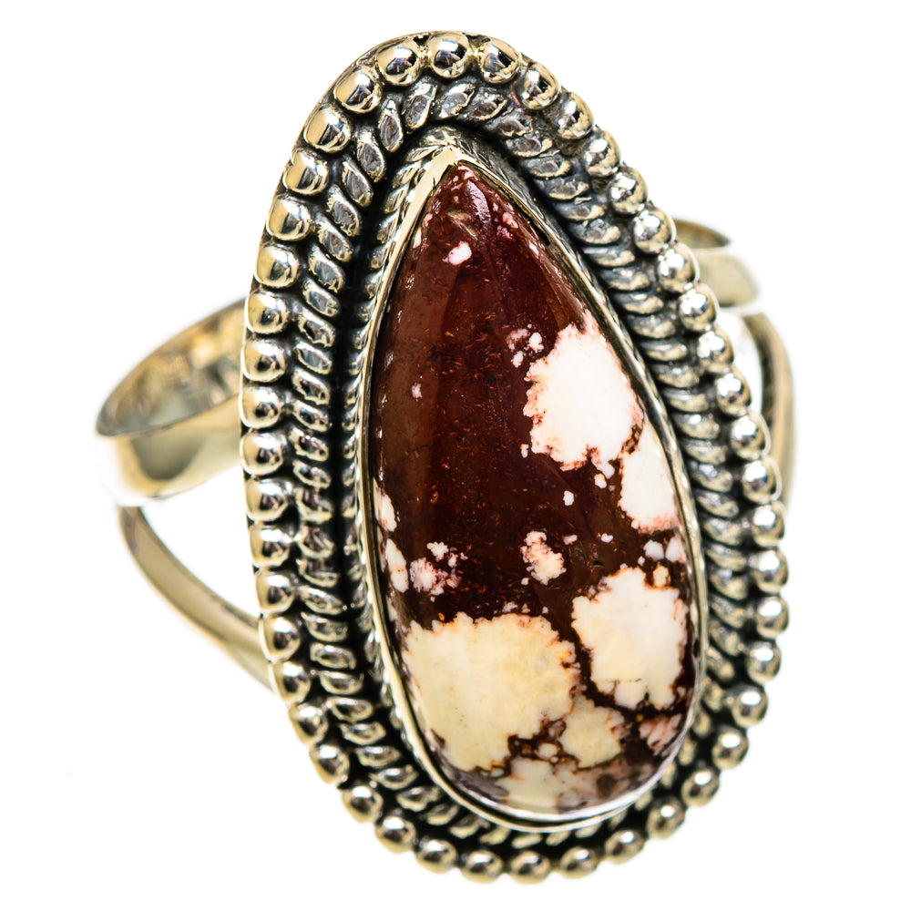 Wild Horse Jasper Rings handcrafted by Anasilvercos - RING106965 - Photo 2