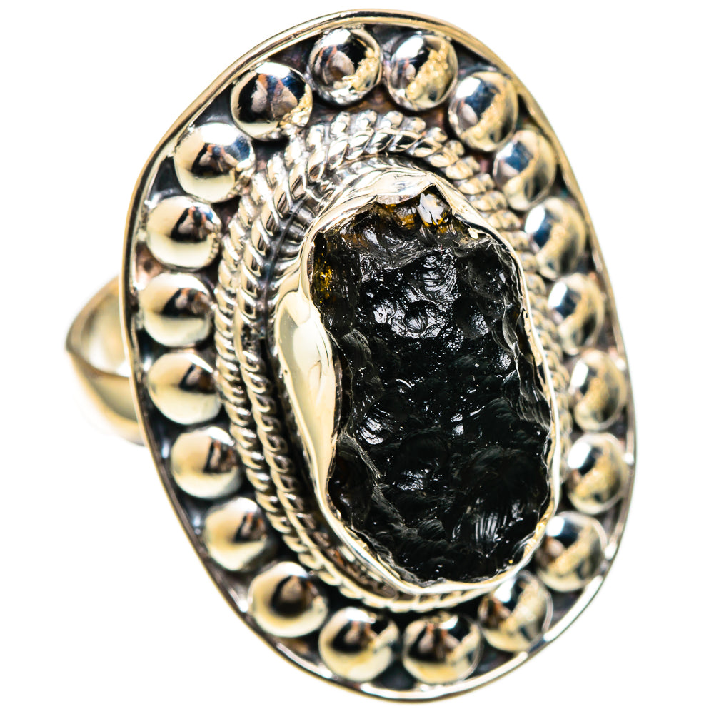 Tektite Rings handcrafted by Anasilvercos - RING106976 - Photo 2