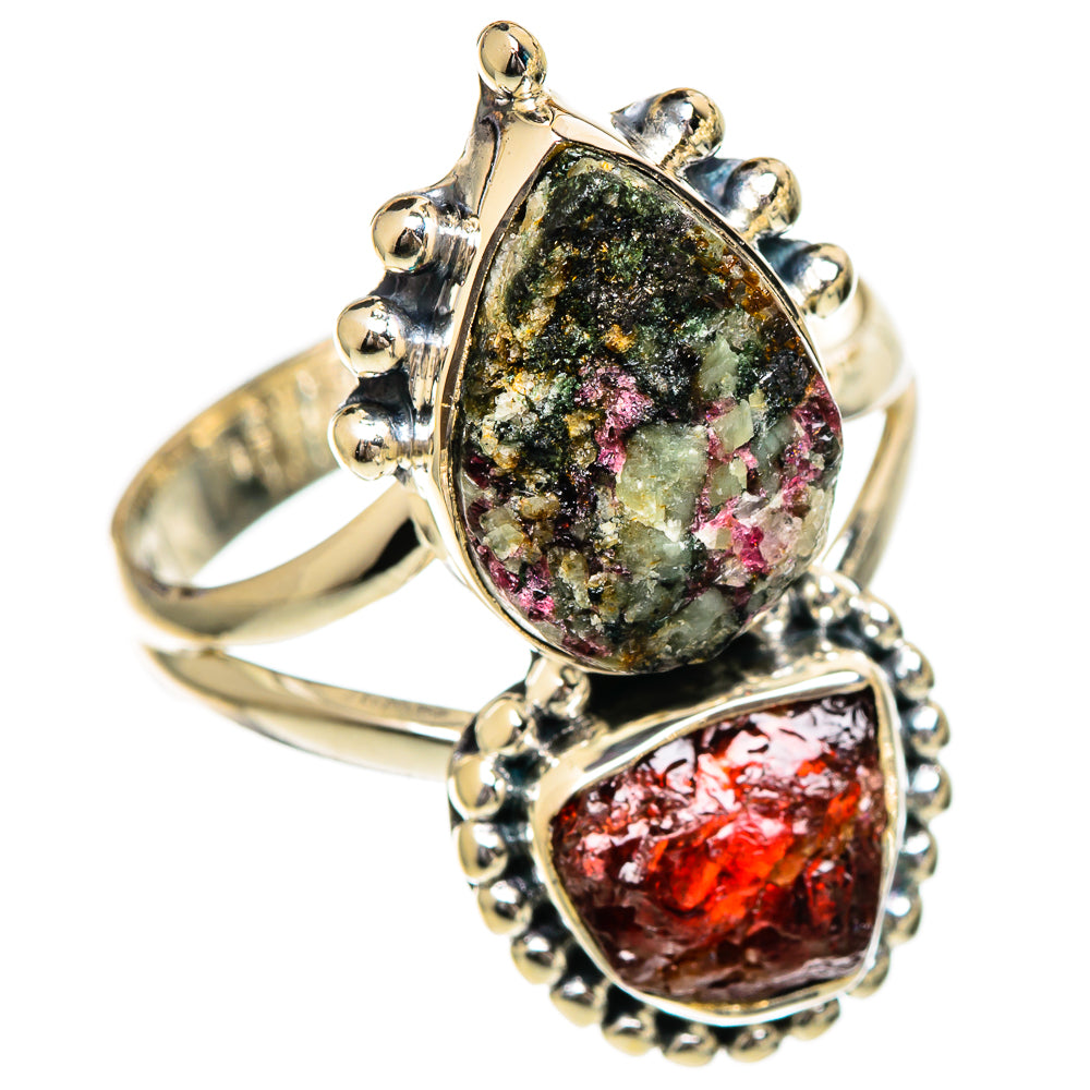 Russian Eudialyte Rings handcrafted by Anasilvercos - RING106980 - Photo 2