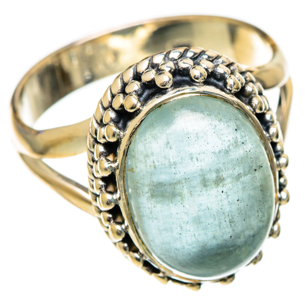 Aquamarine Rings handcrafted by Anasilvercos - RING106987 - Photo 2