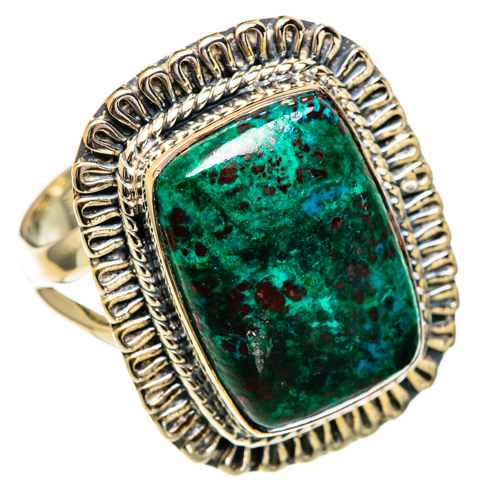 Chrysocolla Rings handcrafted by Anasilvercos - RING106994 - Photo 2