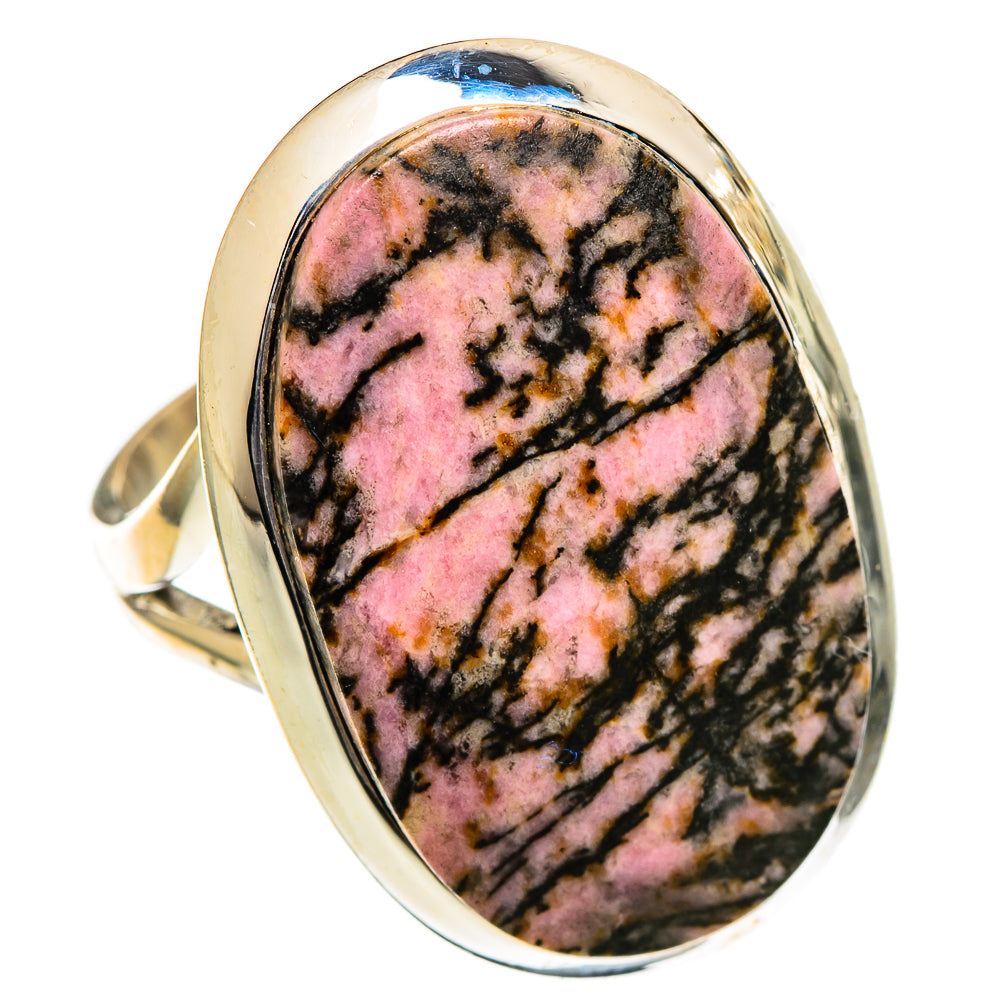 Rhodonite Rings handcrafted by Anasilvercos - RING107089 - Photo 2