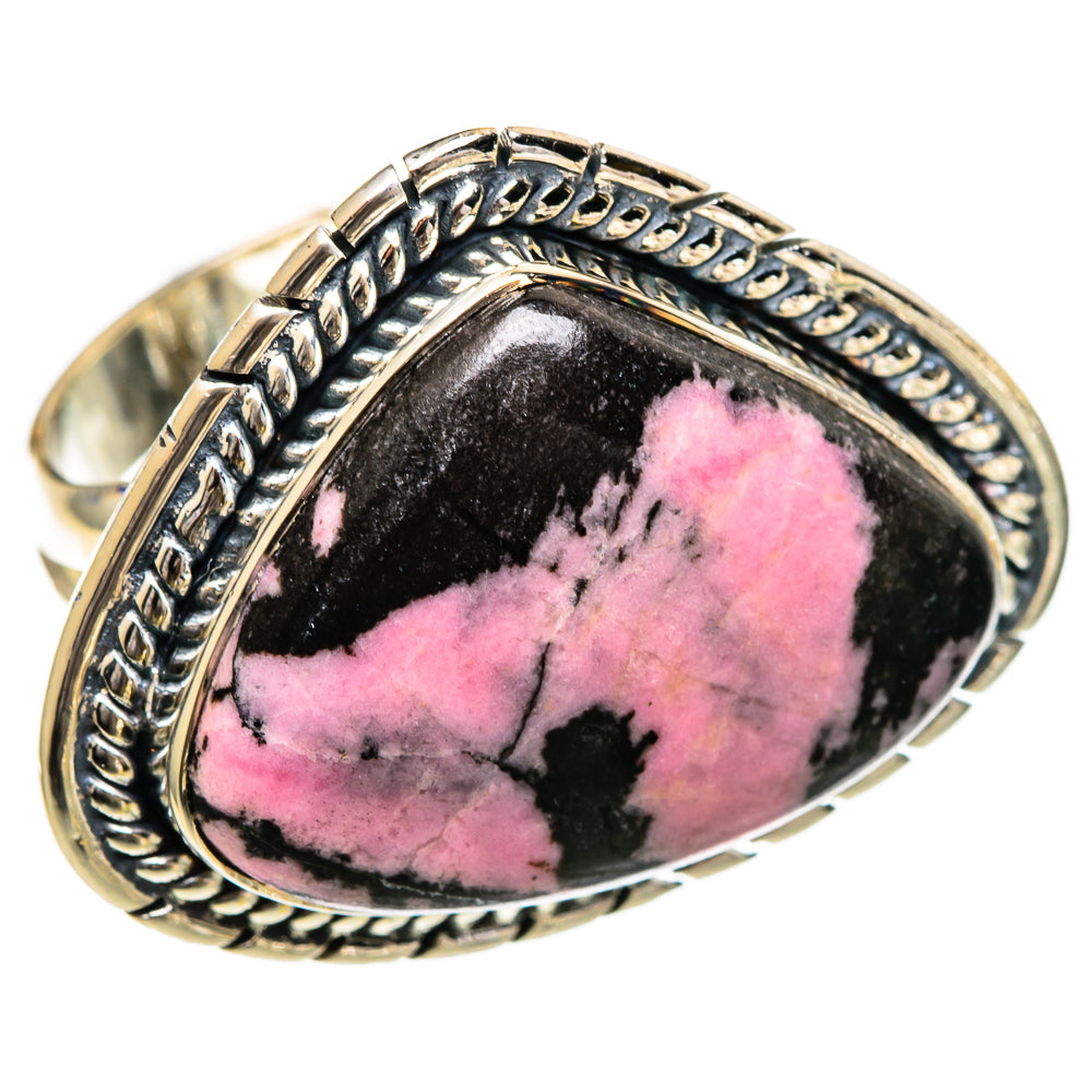 Rhodonite Rings handcrafted by Anasilvercos - RING107090 - Photo 2