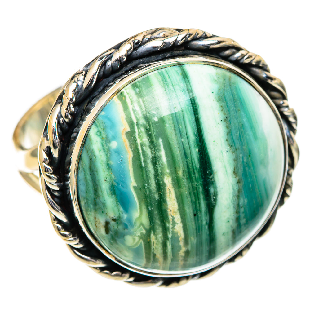 Ocean Jasper Rings handcrafted by Anasilvercos - RING107119 - Photo 2
