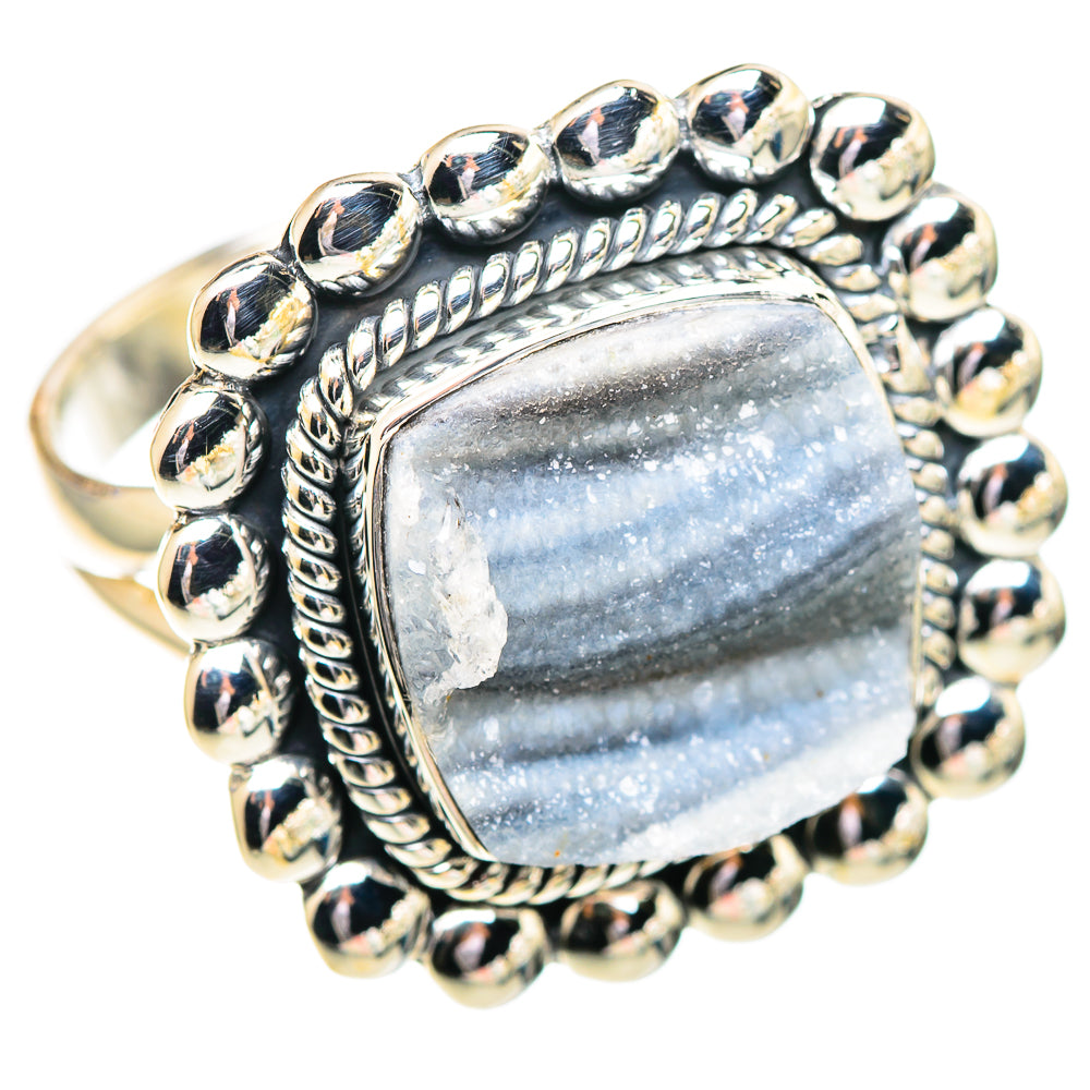 Desert Druzy Rings handcrafted by Anasilvercos - RING107160 - Photo 2