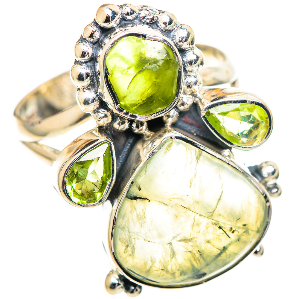 Prehnite Rings handcrafted by Anasilvercos - RING107172 - Photo 2