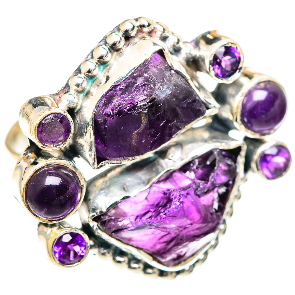 Amethyst Rings handcrafted by Anasilvercos - RING107188 - Photo 2