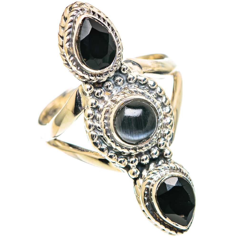 Black Onyx Rings handcrafted by Anasilvercos - RING107190 - Photo 2